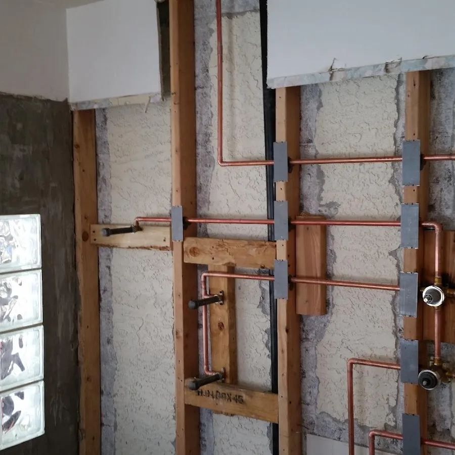 Copper pipe installation for Repiping in Piedmont